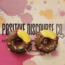 Load image into Gallery viewer, &quot;DOH!&quot;nut Earrings
